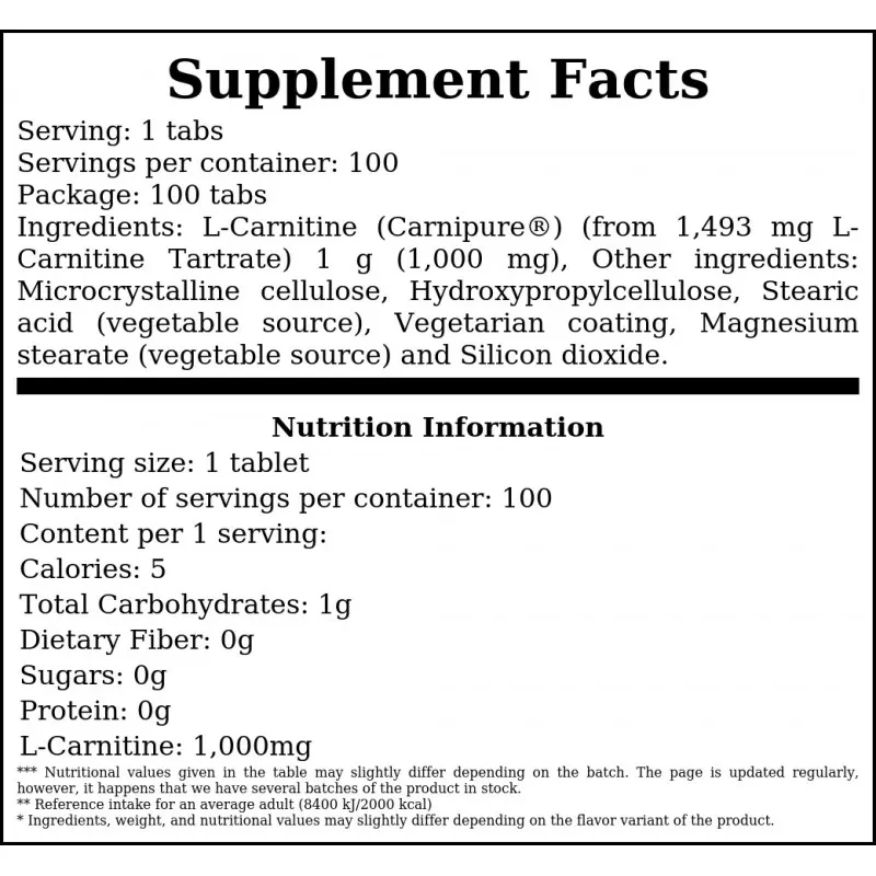 NOW L-Carnitine
