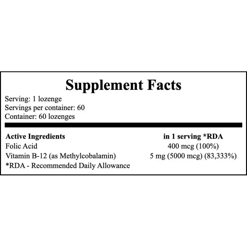 NOW Methyl B-12 5000 mcg