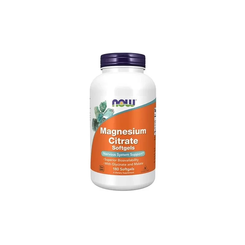 NOW Magnesium Citrate Softgels