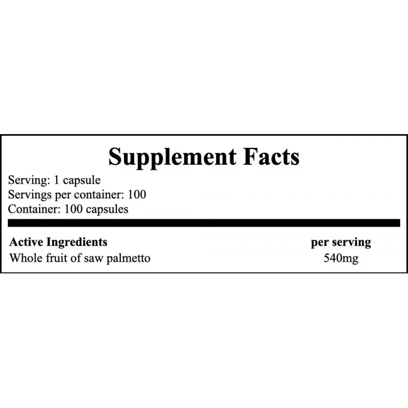 SWANSON Saw Palmetto