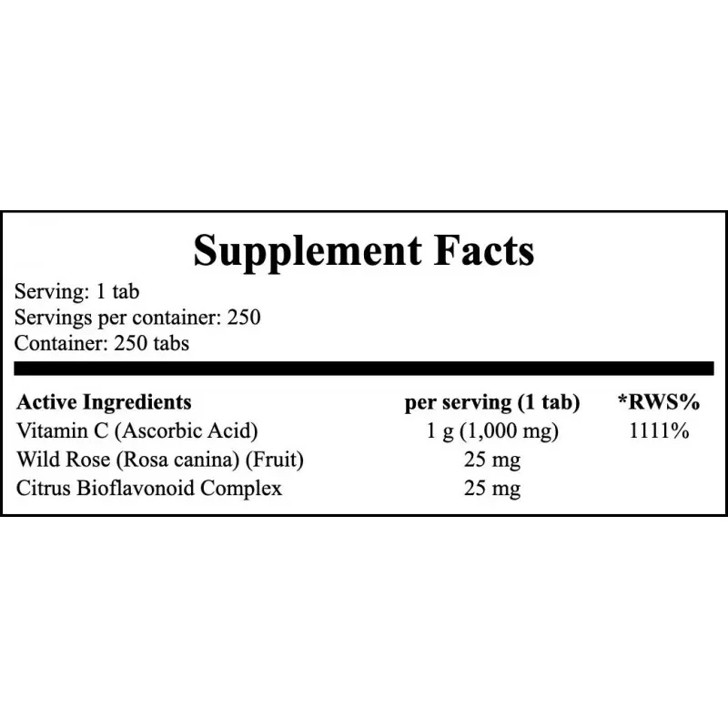NOW Vitamin C-1000 with Rose Hips & Bioflavonoids