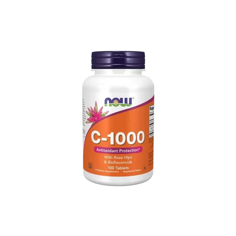 NOW Vitamin C-1000 with Rose Hips & Bioflavonoids