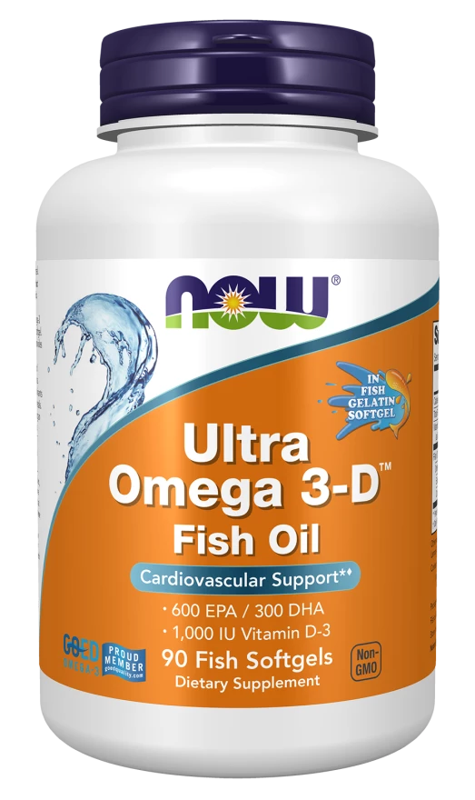 NOW - Ultra Omega 3-D Fish Oil