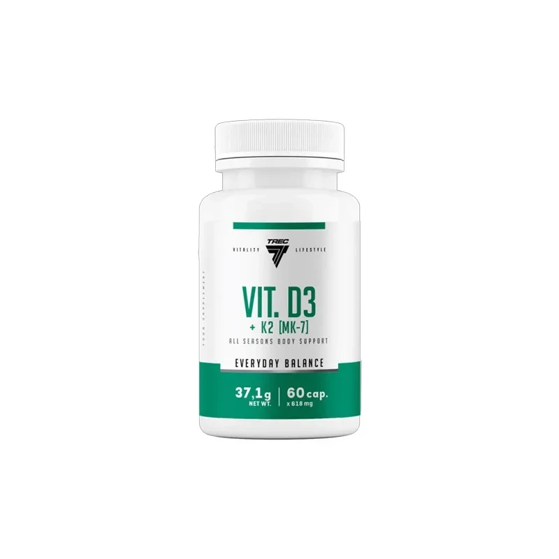 TREC - Vitamin D3 + K2 (MK7)